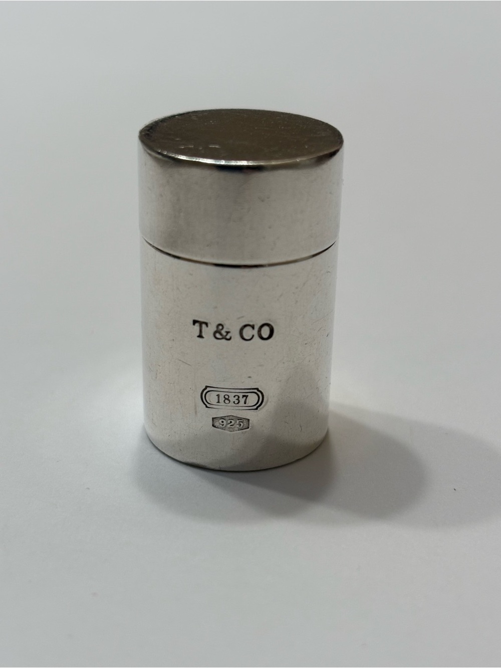 Tiffany & Co. Sterling Silver Pill Case